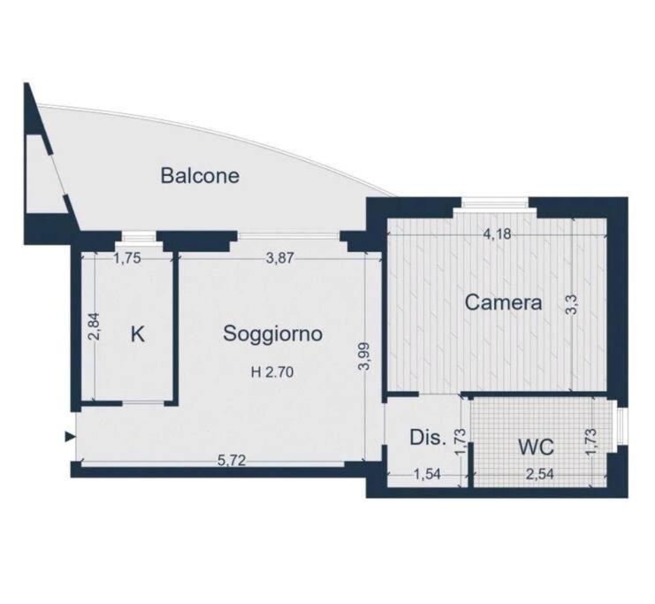 Flo House, Universita Bicocca Appartement *