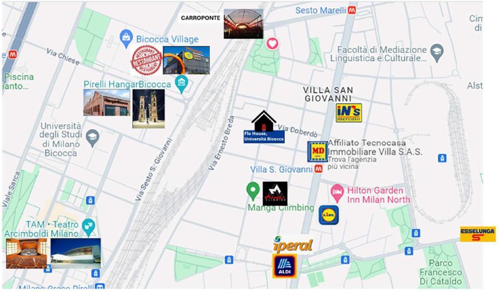 Apartment Flo House, Universita Bicocca Mailand